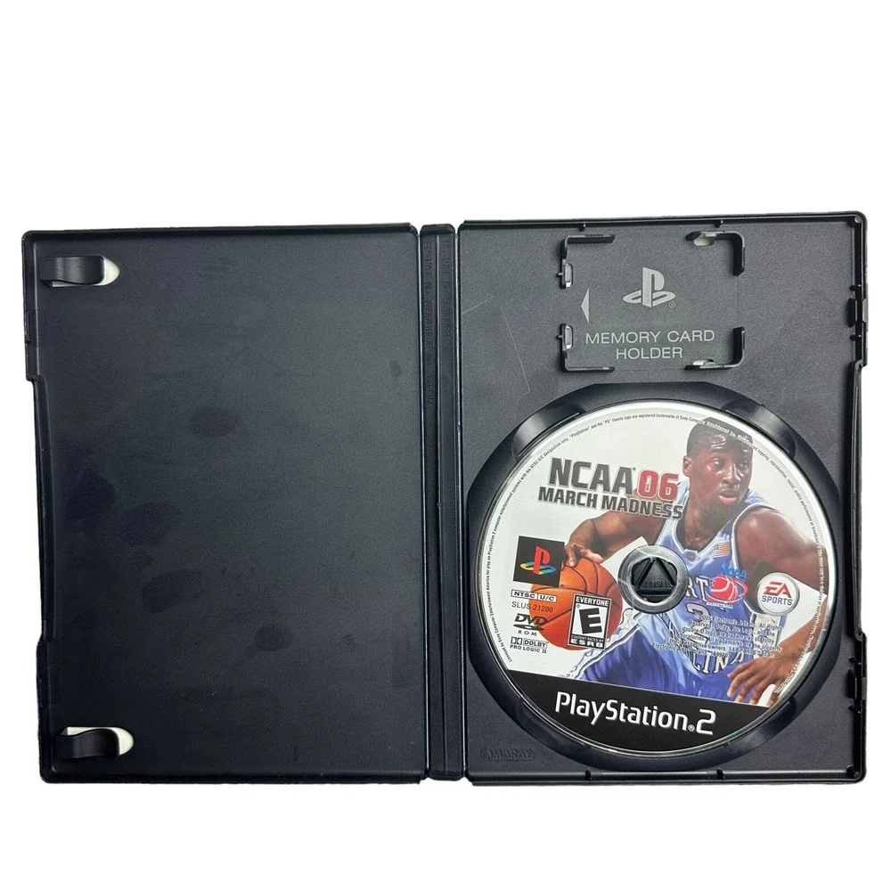 NCAA March Madness 06 (Sony PlayStation 2) PS2 No‎ Manual